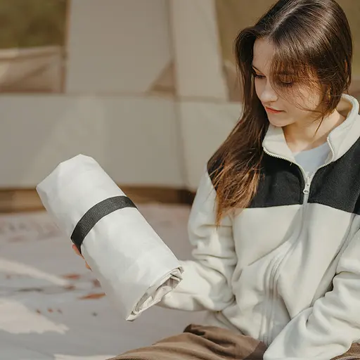 Матрас туристический надувной одноместный Naturehike CNK2450WS034, 198х68х9.5 см, коричневый, для кемпинга с мешком для надува. - фото 5