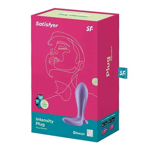 Анальна пробка з вібрацією Satisfyer Intensity Plug 11.3 см (фіолетовий) - фото 7