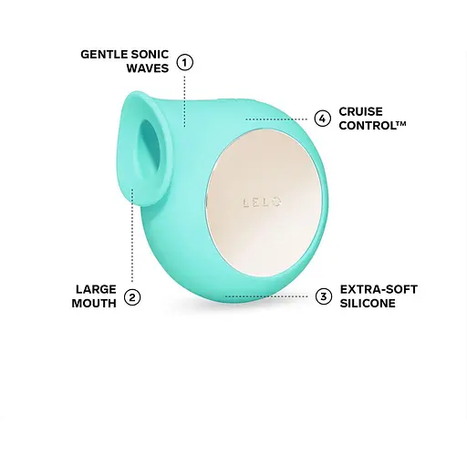 Звуковой стимулятор LELO Sila Cruise Aqua (SO8091) [108568] - фото 2