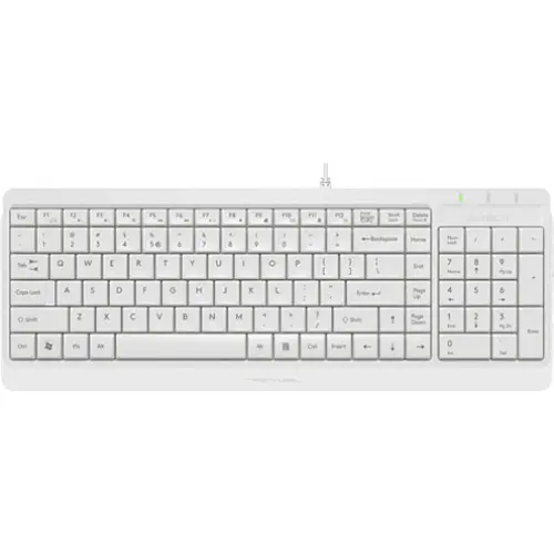 Клавіатура A4Tech Fstyler FK15 USB White (FK15 (White)) - фото 1