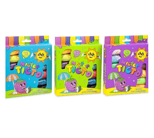 Набір для творчості Містер тісто, 12 шт., Strateg - фото 2