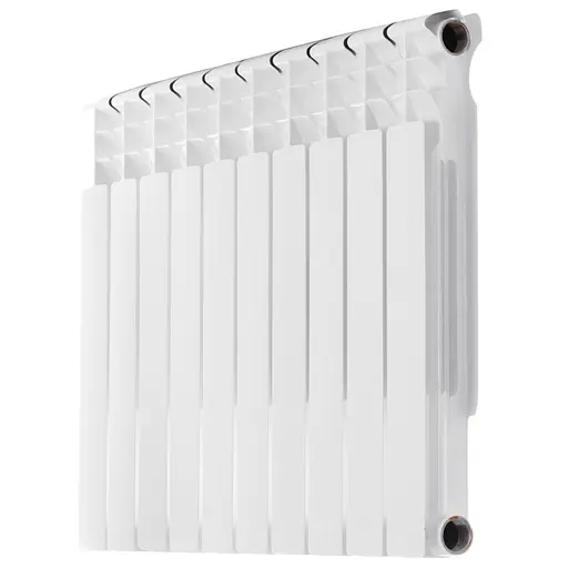 Радіатор секційний Integral 80 Aluminium-500 / Ціна за 1 секцію IN0005, Білий - фото 3