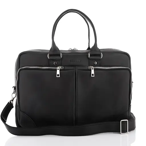 Чоловічий шкіряний портфель Newery sum0026714 - фото 3