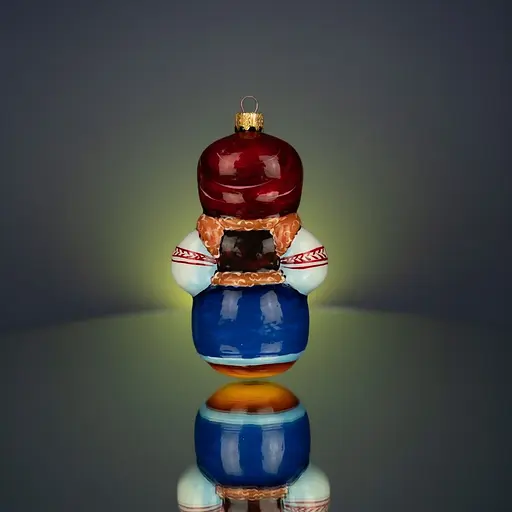 Ялинкова прикраса Різдвяні історії Кума-господиня скло (4820001165616) - фото 4