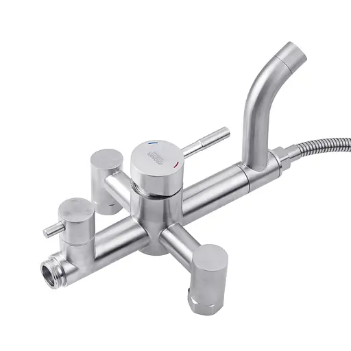 Душова система Kroner KRP Edelstahl Klassisch - ESG063 CV022977, Хром матовий - фото 3