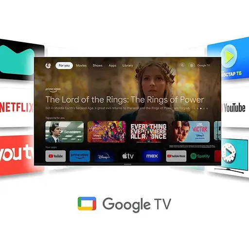 Телевізор Thomson Google TV 50" QLED Pro (50QG7C14) [139520] - фото 8