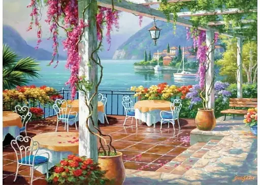 Пазл Anatolian Терраса в Вистерии 500 эл. (3578) - фото 2