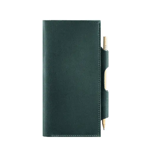 Кожаный тревел-кейс 3.0 зеленый Crazy Horse - фото 8