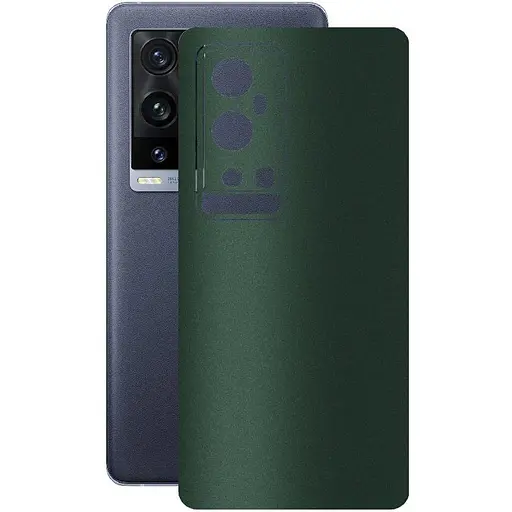 Захисна плівка StatusSKIN для Vivo X60 Pro Plus 5G Корпус Вініл Зелена матова - фото 1