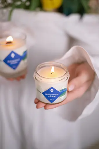 Дніпровські плавні 130 мл 15 год Мініатюри Соєвий віск - фото 4