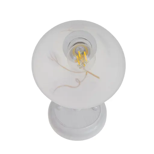 Бра Brille LK-685W/1 E14 WH/SL настінне спрямованого світла накладне - фото 5