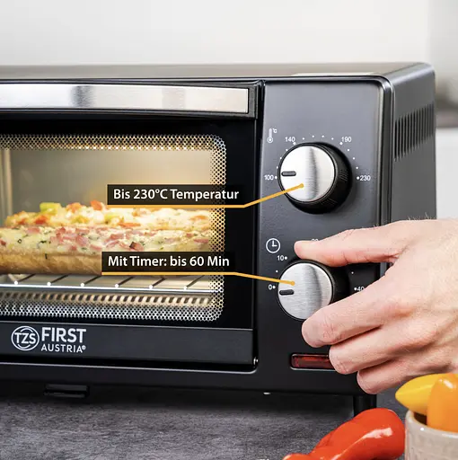 Духовка ростерная First FA-5041-2 10 л черная - фото 5