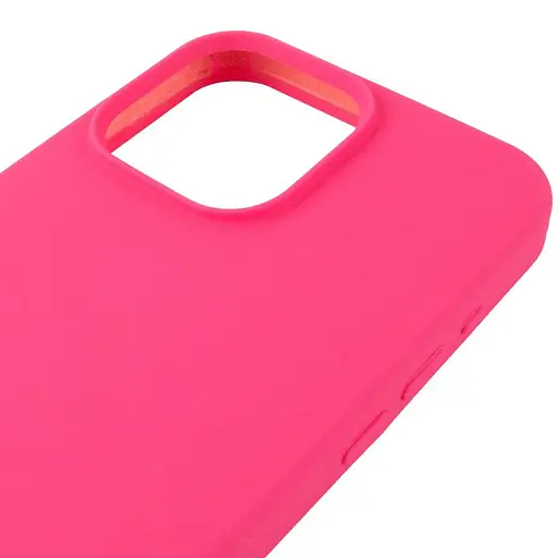 Чохол Epik Silicone Case AA Logo with MagSafe для Apple iPhone 15 Pro 6.1 Рожевий/Barbie pink - фото 4