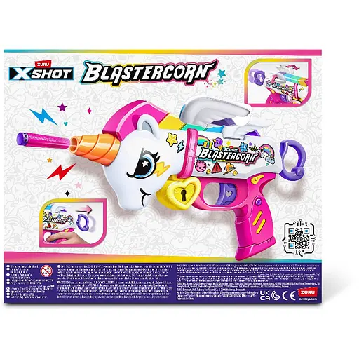 Бластер Zuru X-Shot Blastercorn швидкострільний 16 патронів (36729) - фото 2