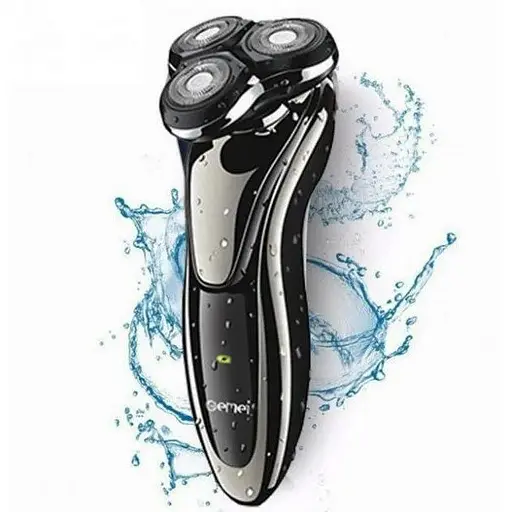 Мужская электробритва для бороды Gemei GM-7720 роторная аккумуляторная для мужчин - фото 3
