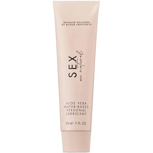 Лубрикант с уходом на водной основе Bijoux Indiscrets Sex au Naturel - Aloe Vera