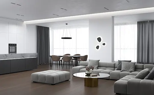 Настінний світильник Skarlat RWLB105 15W BK 3000K - фото 5