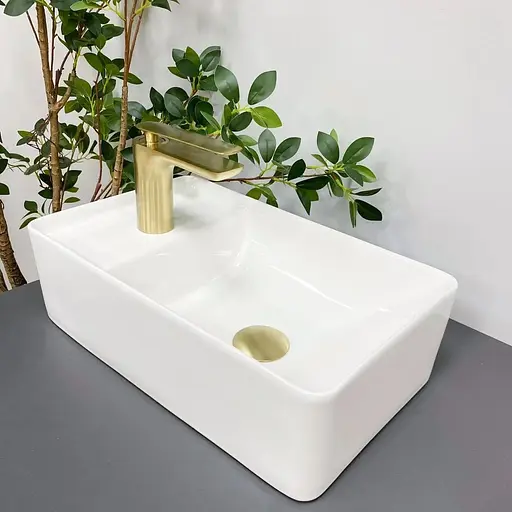 Умивальник VBI Lecco white накладний VBI-015603, Білий - фото 1