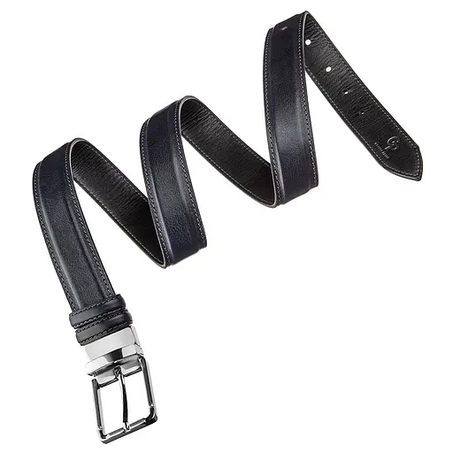 Ремінь шкіряний Grande Pelle чоловічий 3,4х120 см acs0014943 - фото 9