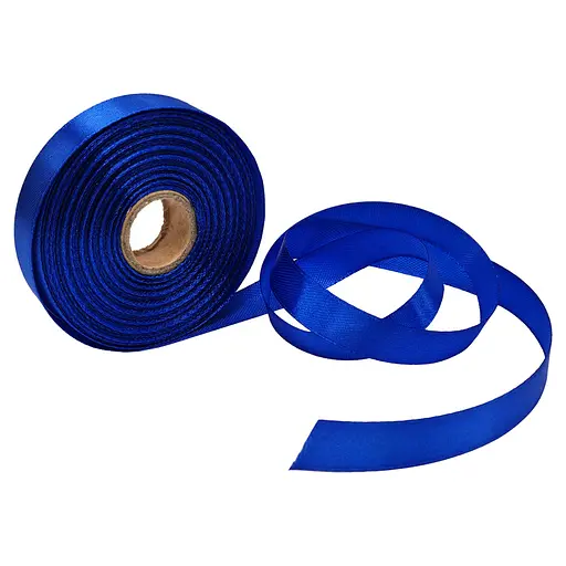 Атласна стрічка "Електрик" Bambi АБ-215 ширина 1,2 см, довжина 23 метри - фото 1