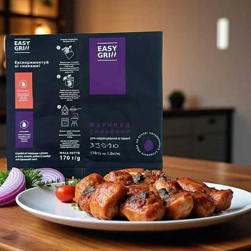 Маринад Easy Grill (натуральное сливовое пюре) - 170 г - фото 3