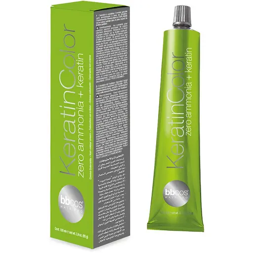 Фарба для волосся BBcos Keratin Color №9/7 блондин дуже світло-бежевий