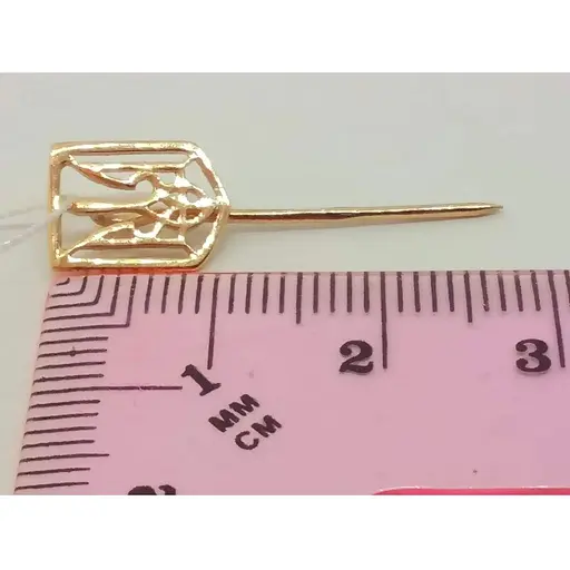 Золотий значок Імперія золота Тризуб. БШ012И - фото 3