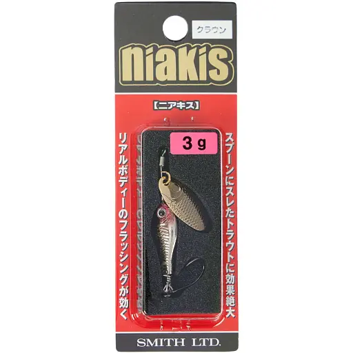 Блесна Smith Niakis 48 mm 3.0 g #13 - фото 2