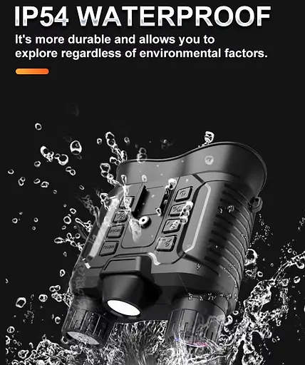 Цифровой бинокль ночного видения NV8161 (до 400м в темноте) 1080P HD 8X с креплением FMA L4G24 на шлем - фото 8