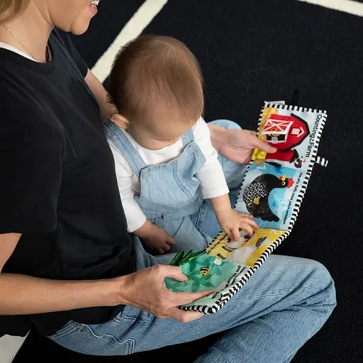 Книга мягкая развивающая Baby Einstein Counting at the Farm (17303) - фото 5