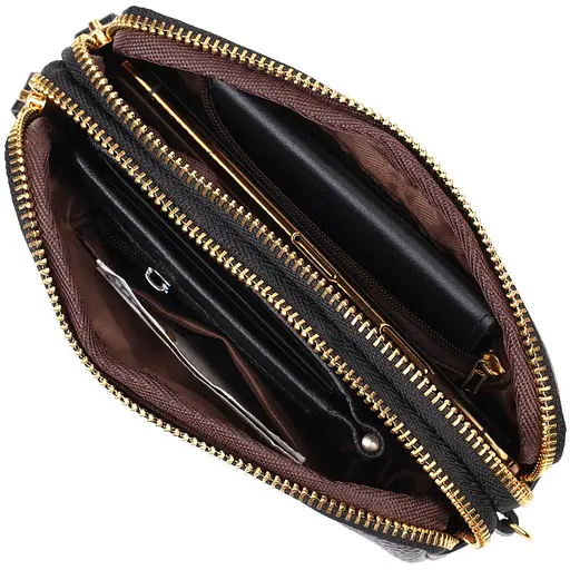 Клатч кожаный женский Vintage 17х9х4.5 см sum0022688 - фото 4