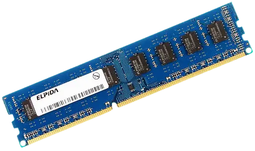 Оперативная память Elpida 2GB DDR3 1333MHz (EBJ20UF8BCF0-DJ-F) Б/У - фото 2