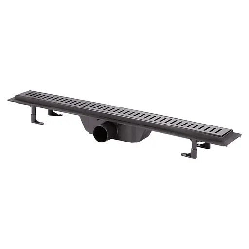 Лінійний трап Q-tap Dry FA304-700MBLA з сухим затвором 700 мм - фото 1