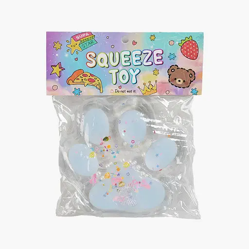 Антистрес прозора Лапка велика, 14x14x2 см