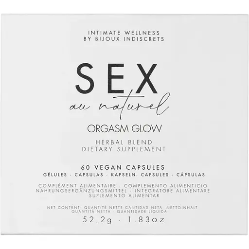 Натуральная пищевая добавка для повышения либидо Bijoux Indiscrets Sex au Naturel - Orgasm Glow - фото 3