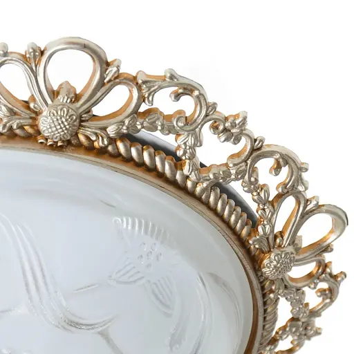 Світильник настінно-стельовий накладний Brille BR-02 274/2 French Gold - фото 3