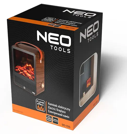 Камін електричний Neo Tools декоративний 850/1500Вт - фото 6