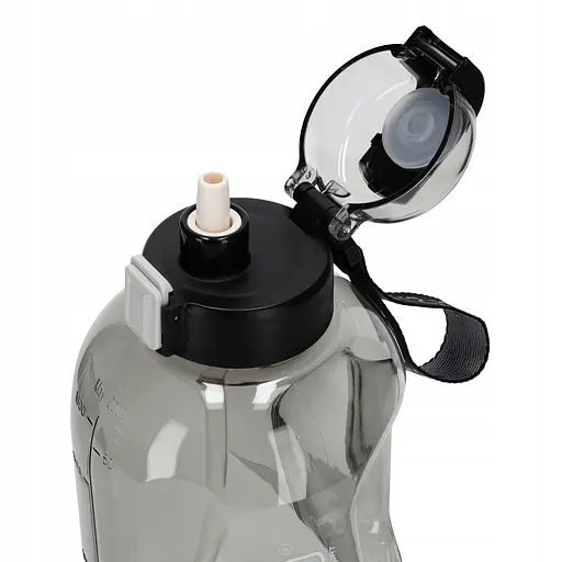 Пляшка для води 4FIZJO спортивна 2000 мл Grey (P-5905973403825) - фото 3