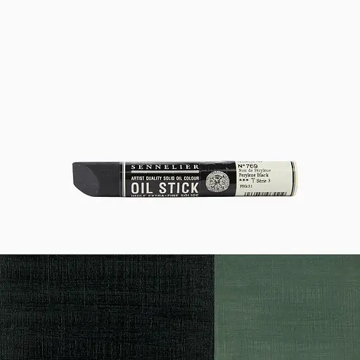 Фарба олійна у формі пастелі Sennelier Oil Stick, 38 мл, S3, Периленовий чорний (Perylene Black) - фото 2