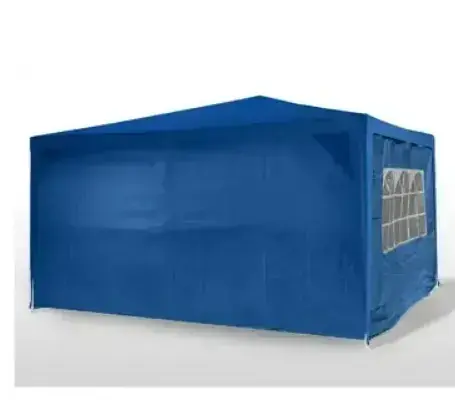 Садовий павільйон SpringFun 3×4 м синій колір простір комфорту і тіні - фото 4