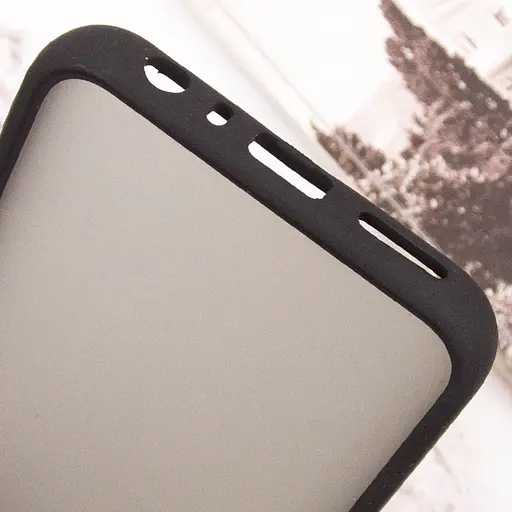 Чохол Epik TPU+PC Lyon Frosted для Xiaomi Redmi Note 8T Black - фото 6