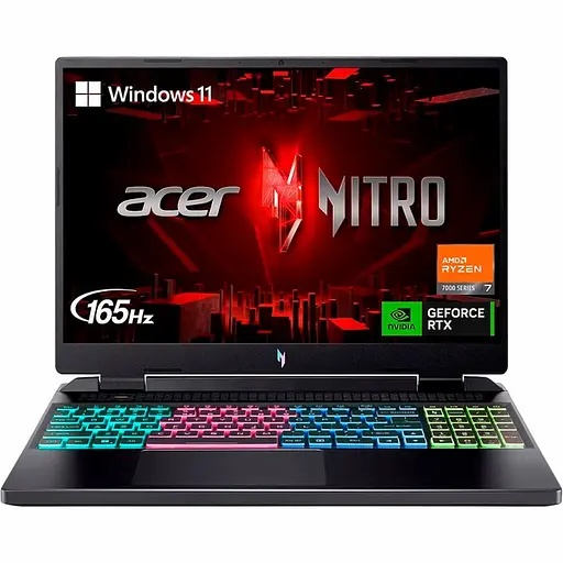 Ноутбук Acer Nitro 16 AN16-41-R1WE 16"/RTX 4060/Ryzen 7 - фото 1