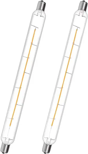 DoRight S15s світлодіодні лампочки 284 мм, 8 Вт S15s світлодіодні стрічкові ліхтарі теплі білі 2700K 80W S15 лампочка 284 мм замін