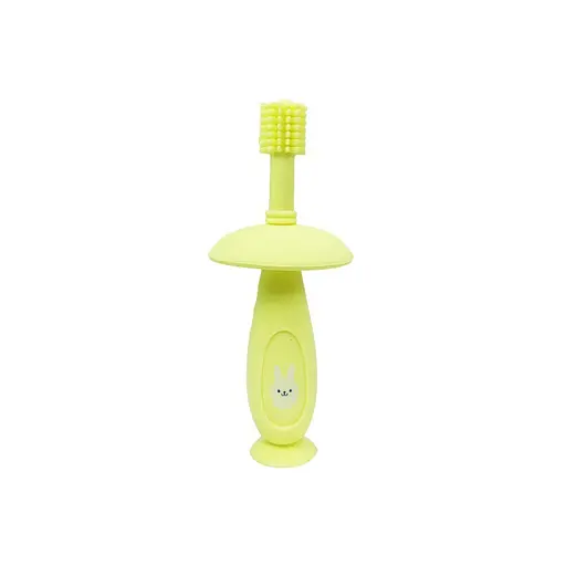 Силиконовая зубная щетка Mumlove MGZ-0716(Yellow) с ограничителем
