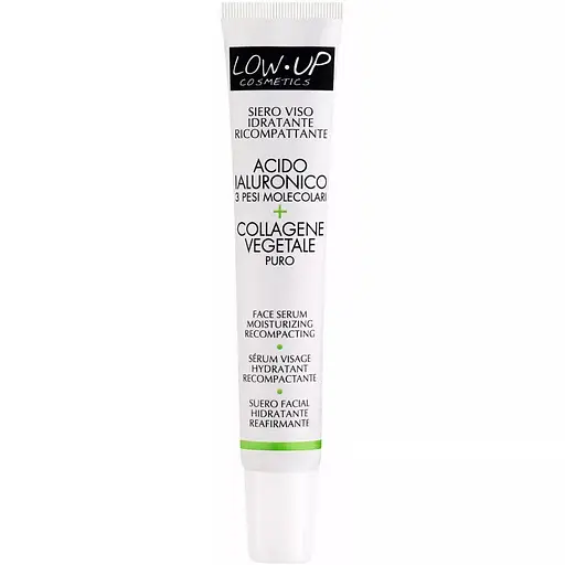 Сироватка для обличчя Low Up Serum Collagen антивікова з гіалуроновою кислотою та колагеном 20 мл