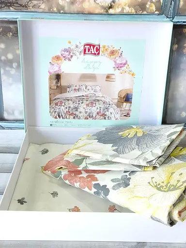 Комплект постільної білизни TAC Євро 000247545 - фото 2