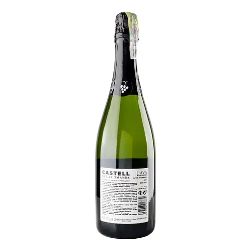 Ігристе вино Castell De La Comanda Cava Brut біле сухе 11.5% 0.75 л (780) - фото 3