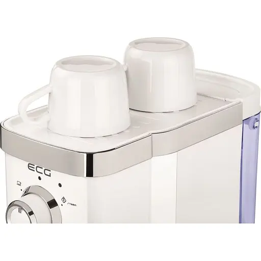 Кофеварка ECG ESP 20301 White - фото 7