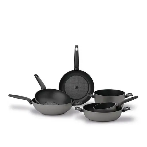 Сковорода Вок TVS Titan Elite Induction 28 см (BE793283310001) - фото 2