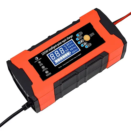 Розумний зарядний пристрій 12V/ 24V 10A 120W для гелевих, кислотних, AGM акумуляторів - фото 5